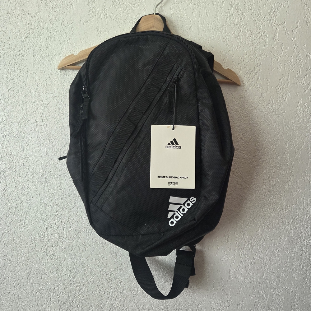 Adidas Black Minimalist Backpack